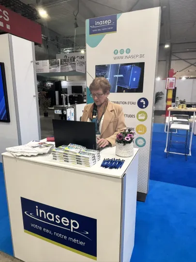 Municipalia - Village de l'eau - stand Inasep