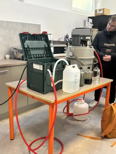 Atelier prélèvements