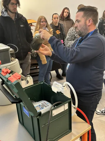 Atelier prélèvements