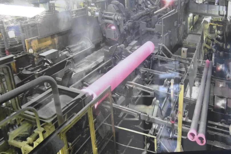 visite de l'usine Saint-Gobain - tuyaux