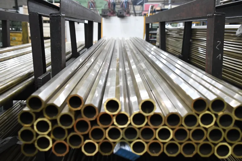 visite de l'usine Huot - tuyau