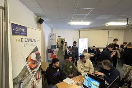 Job Day Technique de l’Hénallux : l’INASEP à la rencontre des talents de demain 