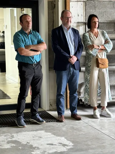 Inauguration atelier Ciney