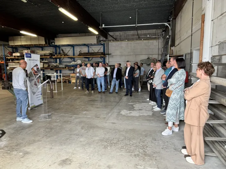 Inauguration atelier Ciney