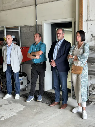 Inauguration atelier Ciney