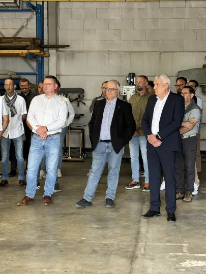 Inauguration atelier Ciney