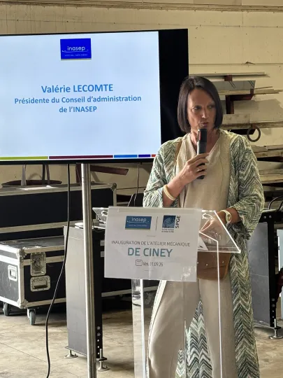 Discours de la Présidente du Conseil d'Administration Valérie Lecomte