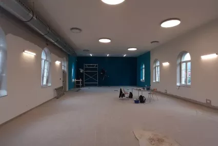 Couvin : rénovation des salles de l'hôtel de ville de Mariembourg