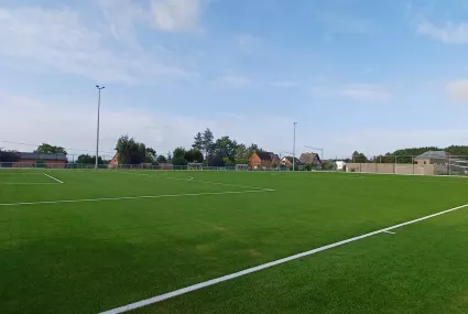 Inauguration du nouveau terrain de football synthétique de Philippeville